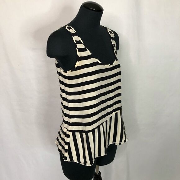 J. Crew 100% Silk Striped Cami - Women’s 0 - Picture 2 of 6